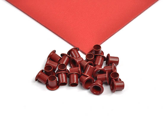 Kydex Material & Supplies Kydex Rivets - Blood Red 8-9 (1/4)